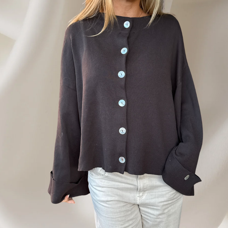 CARDIGAN BROWN