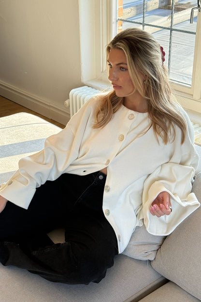 CARDIGAN WHITE